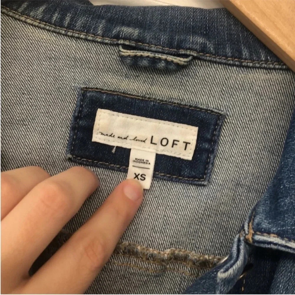 Loft jean jacket​ - Picture 2 of 4
